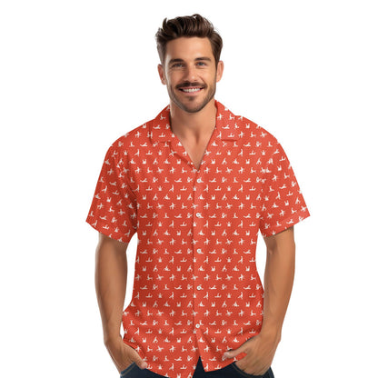 Stick Figure - Funny Golf Hawaiian Shirt 