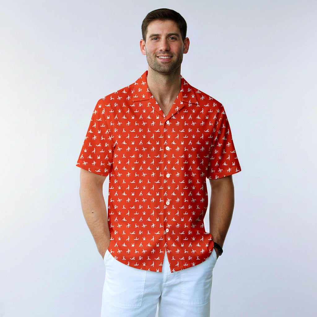Stick Figure - Funny Golf Hawaiian Shirt