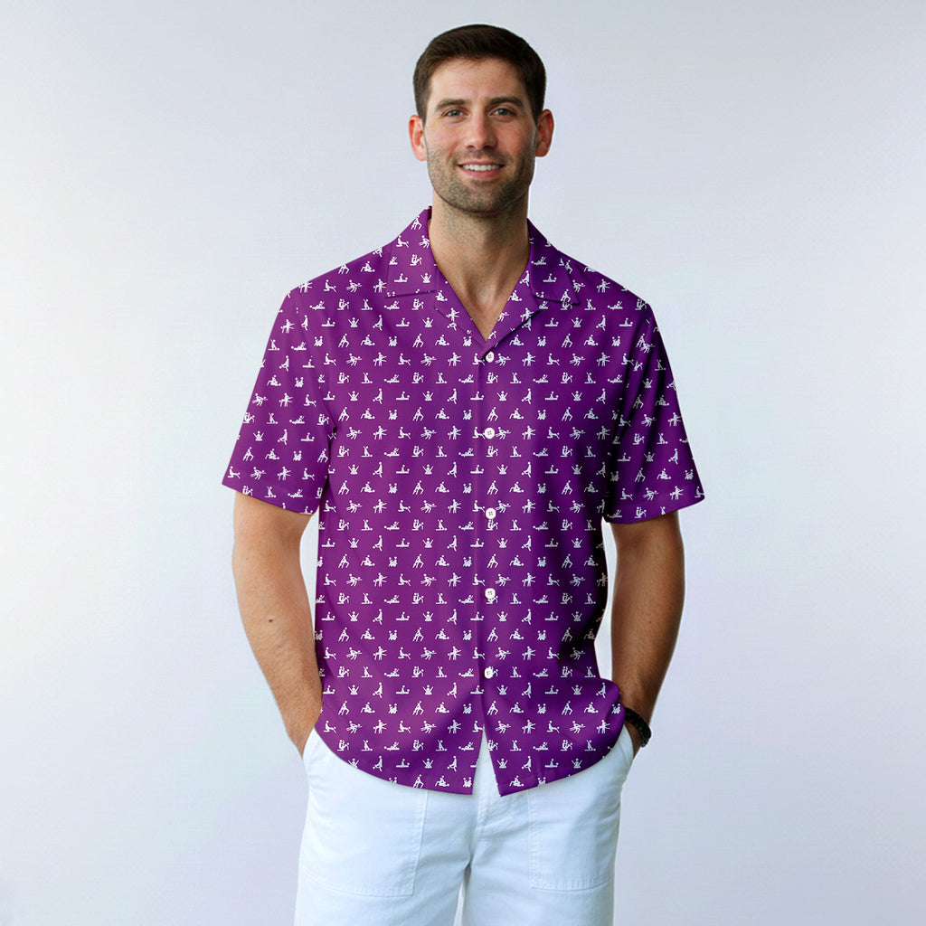Stick Figure - Funny Golf Hawaiian Shirt