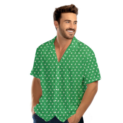Stick Figure - Funny Golf Hawaiian Shirt 
