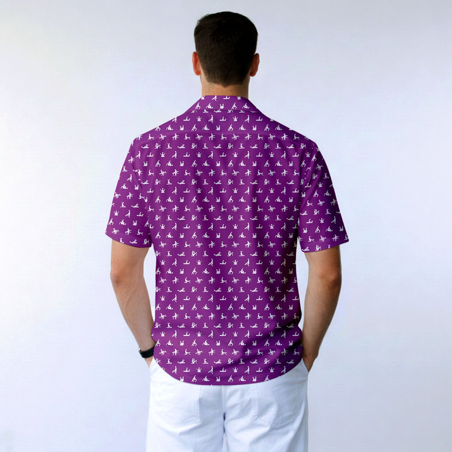 Stick Figure - Funny Golf Hawaiian Shirt