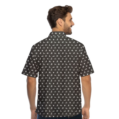 Stick Figure - Funny Golf Hawaiian Shirt 