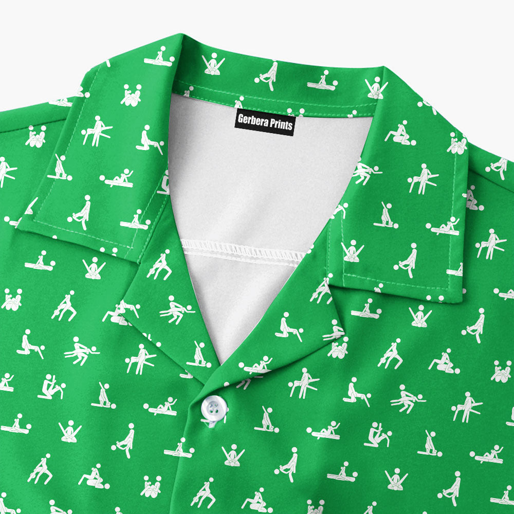 Stick Figure - Funny Golf Hawaiian Shirt 