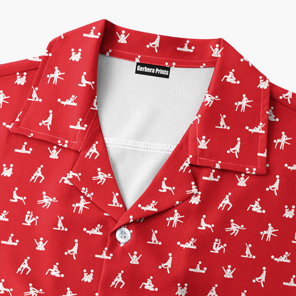 Stick Figure - Funny Golf Hawaiian Shirt 