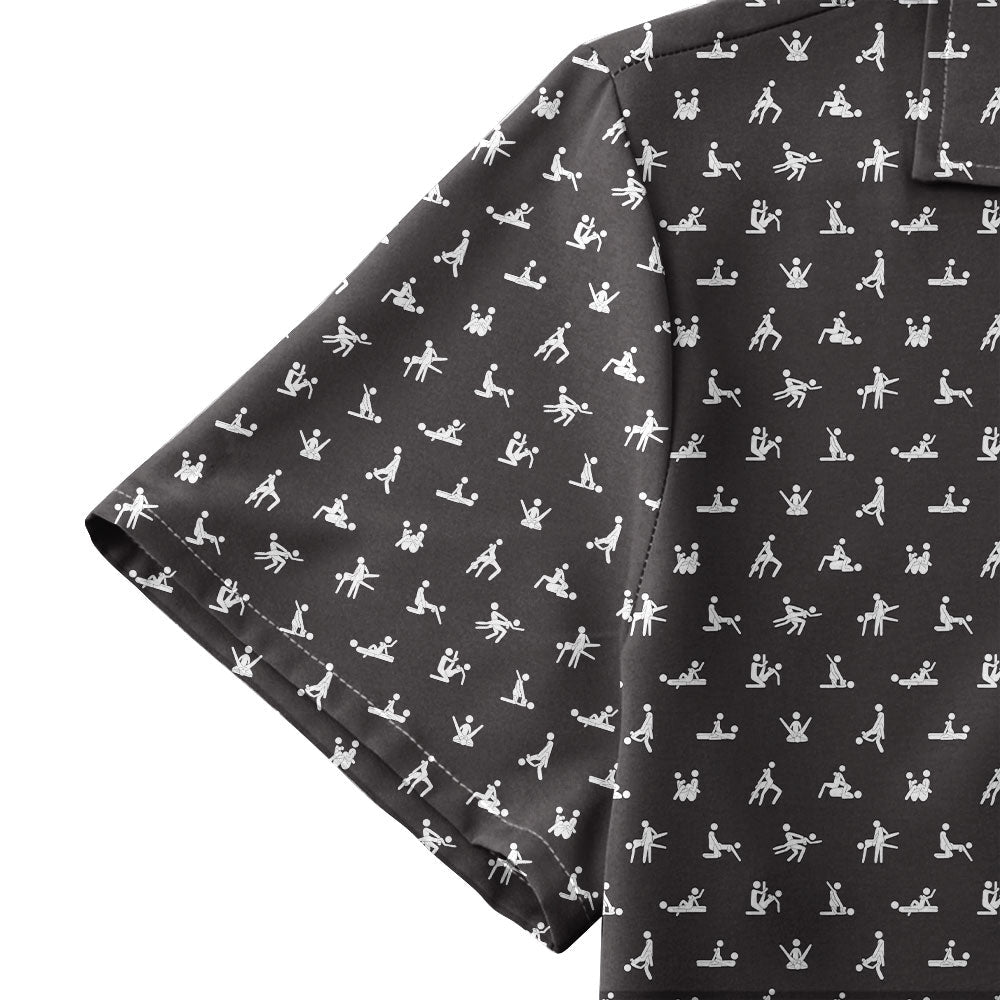 Stick Figure - Funny Golf Hawaiian Shirt 
