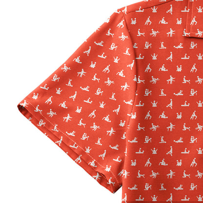 Stick Figure - Funny Golf Hawaiian Shirt 