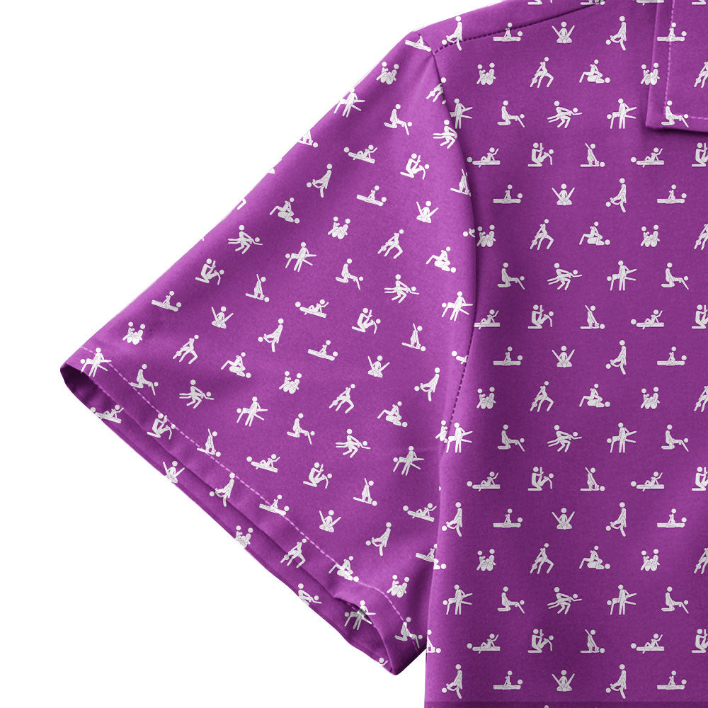 Stick Figure - Funny Golf Hawaiian Shirt 