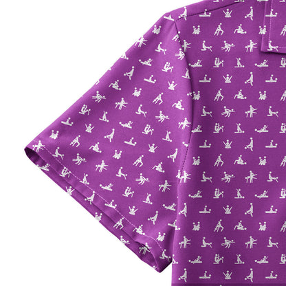 Stick Figure - Funny Golf Hawaiian Shirt 