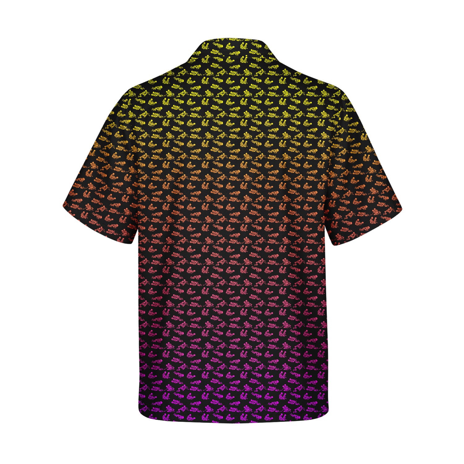 Skeleton Endless Love - Funny Golf Hawaiian Shirt-Hawaiian Shirt-Gerbera Prints