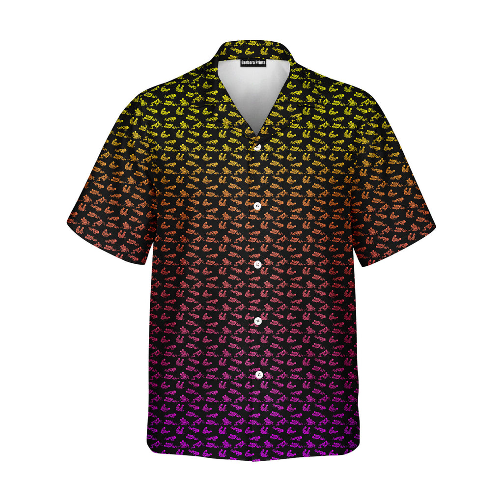 Skeleton Endless Love - Funny Golf Hawaiian Shirt-Hawaiian Shirt-Gerbera Prints