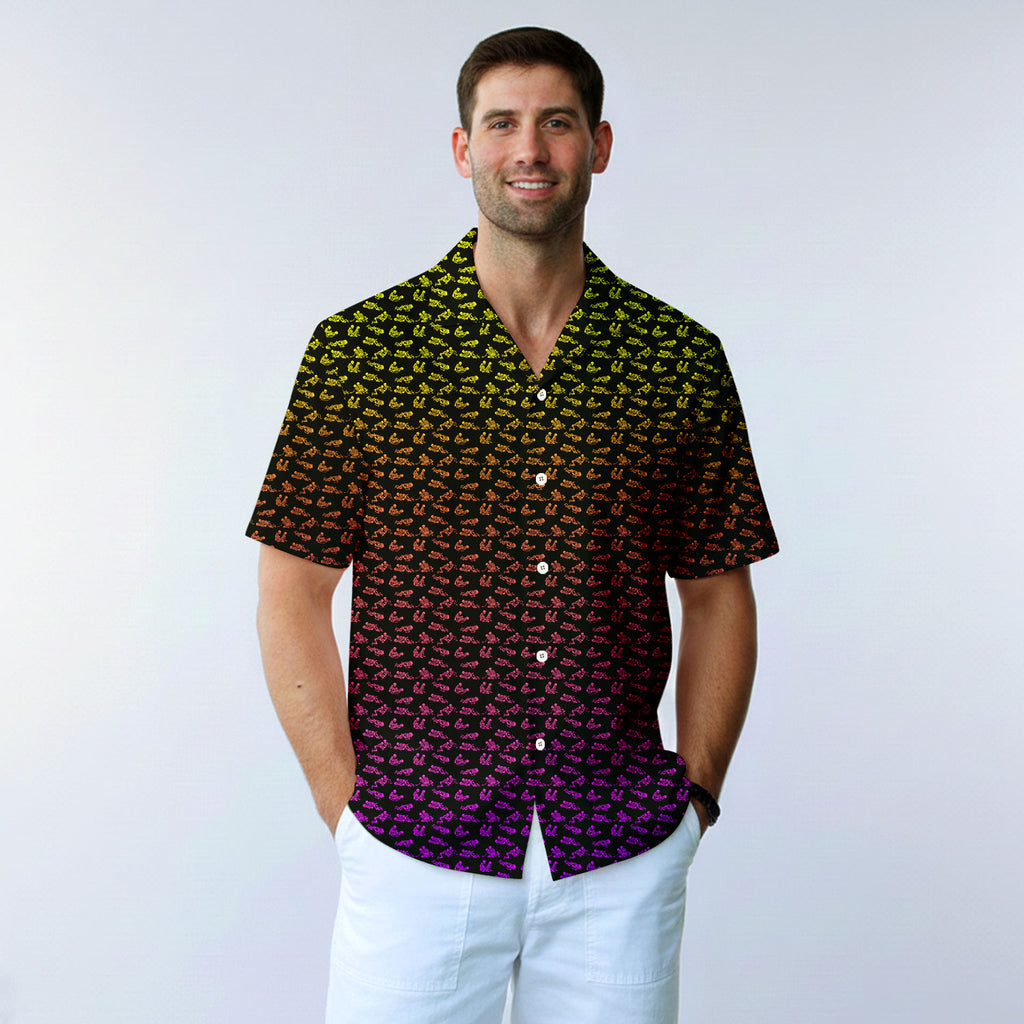 Skeleton Endless Love - Funny Golf Hawaiian Shirt-Hawaiian Shirt-Gerbera Prints