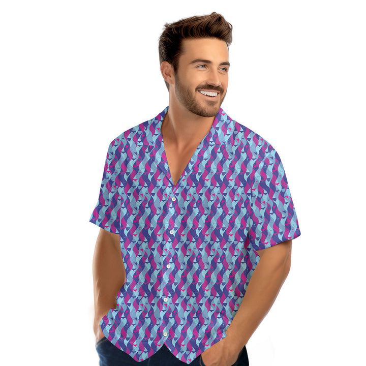 The Whale's Tail - Funny Golf Hawaiian Shirt