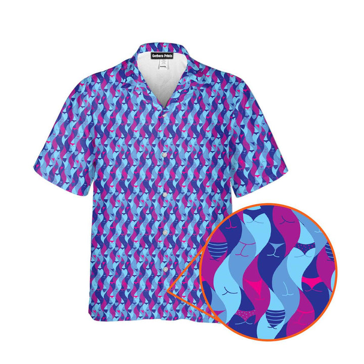 The Whale's Tail - Funny Golf Hawaiian Shirt