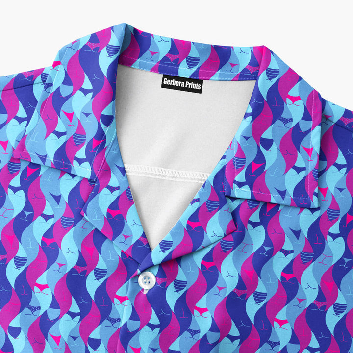 The Whale's Tail - Funny Golf Hawaiian Shirt