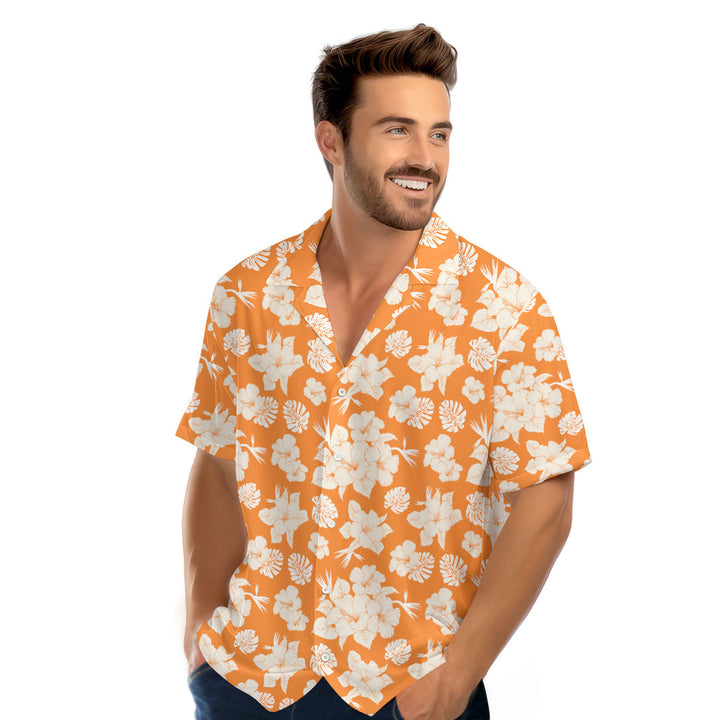 Floral Aloha Jimmy Buffet Hawaiian Shirt