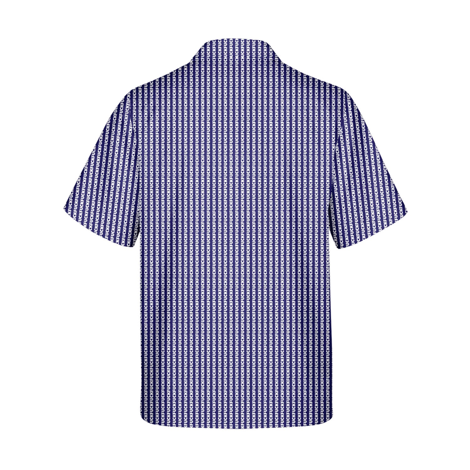 The F#@K Striped - Golf Hawaiian Shirt-Hawaiian Shirt-Gerbera Prints