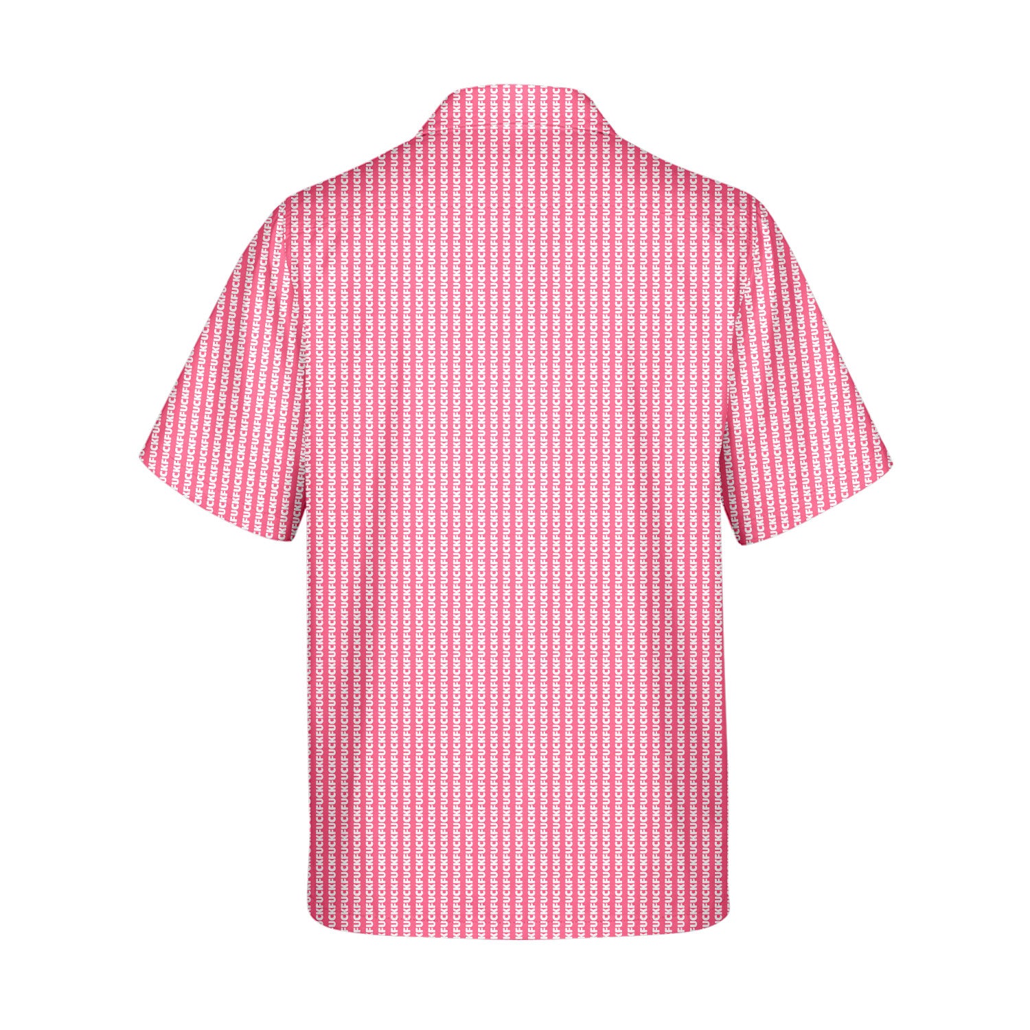 The F#@K Striped - Golf Hawaiian Shirt-Hawaiian Shirt-Gerbera Prints