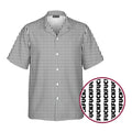 The F#@K Striped - Golf Hawaiian Shirt-Hawaiian Shirt-Gerbera Prints
