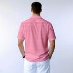 The F#@K Striped - Golf Hawaiian Shirt-Hawaiian Shirt-Gerbera Prints