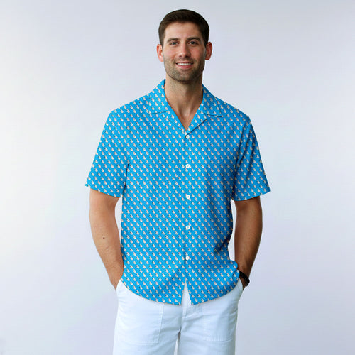 The Shocker - Funny Golf Hawaiian Shirt-Hawaiian Shirt-Gerbera Prints
