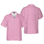 The Shocker Pink - Funny Golf Hawaiian Shirt-Hawaiian Shirt-Gerbera Prints