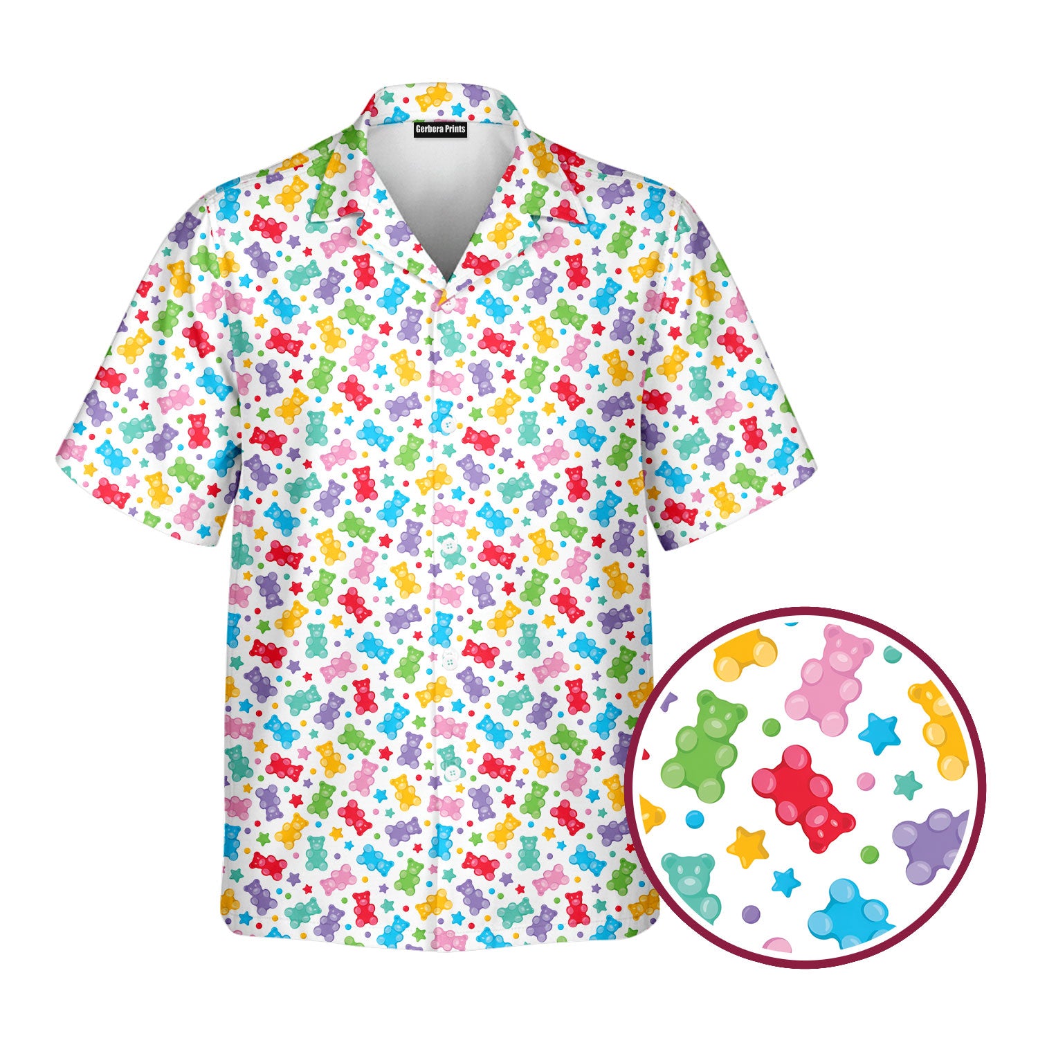 Gummy Bears - Golf Hawaiian Shirt-Hawaiian Shirt-Gerbera Prints