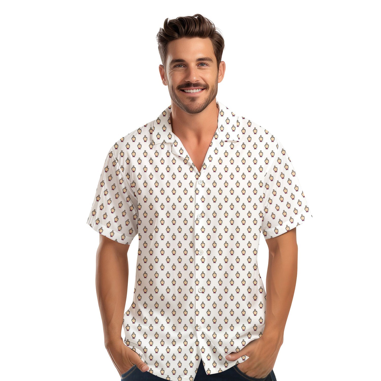 Friendly Hello - Funny Golf Hawaiian Shirt 