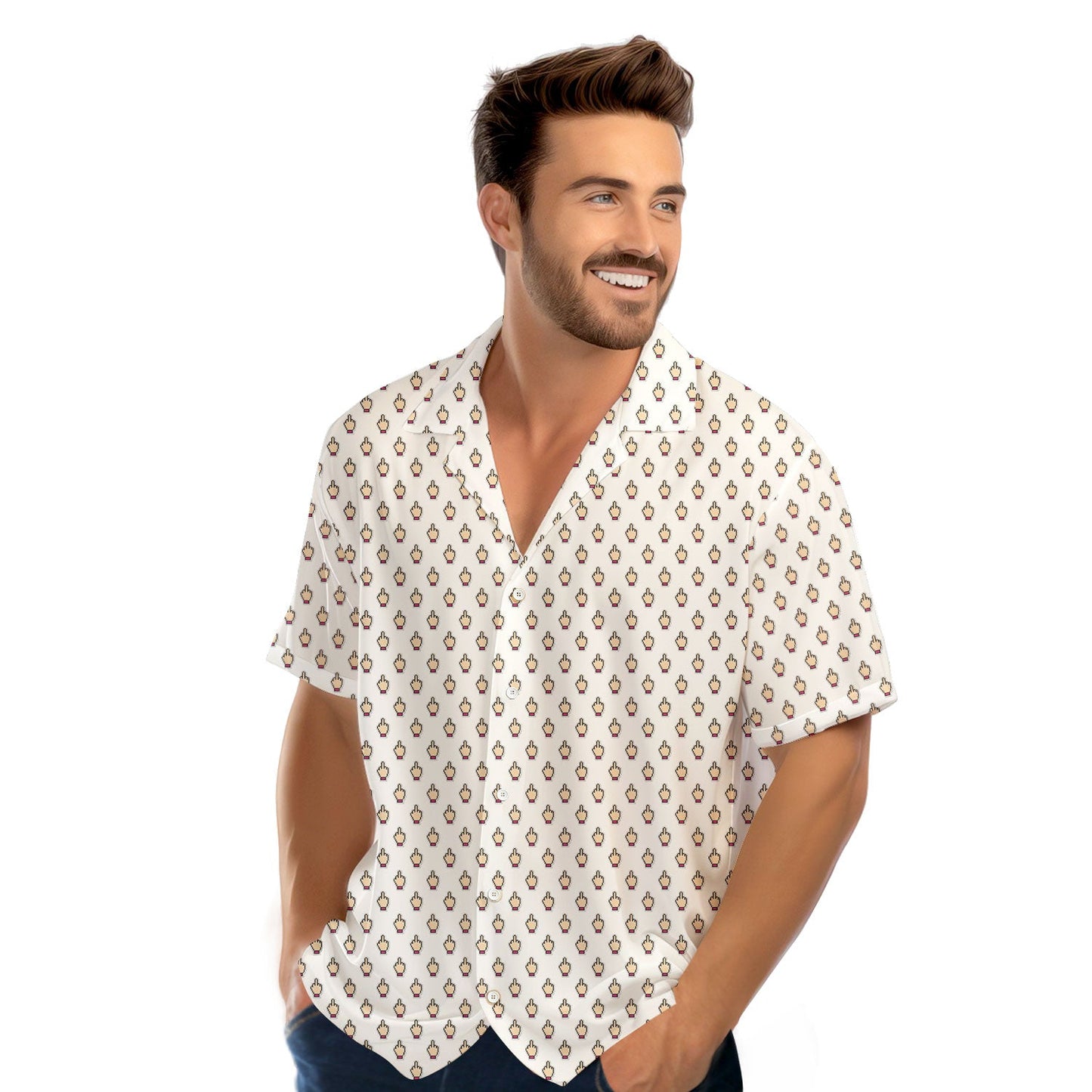 Friendly Hello - Funny Golf Hawaiian Shirt 