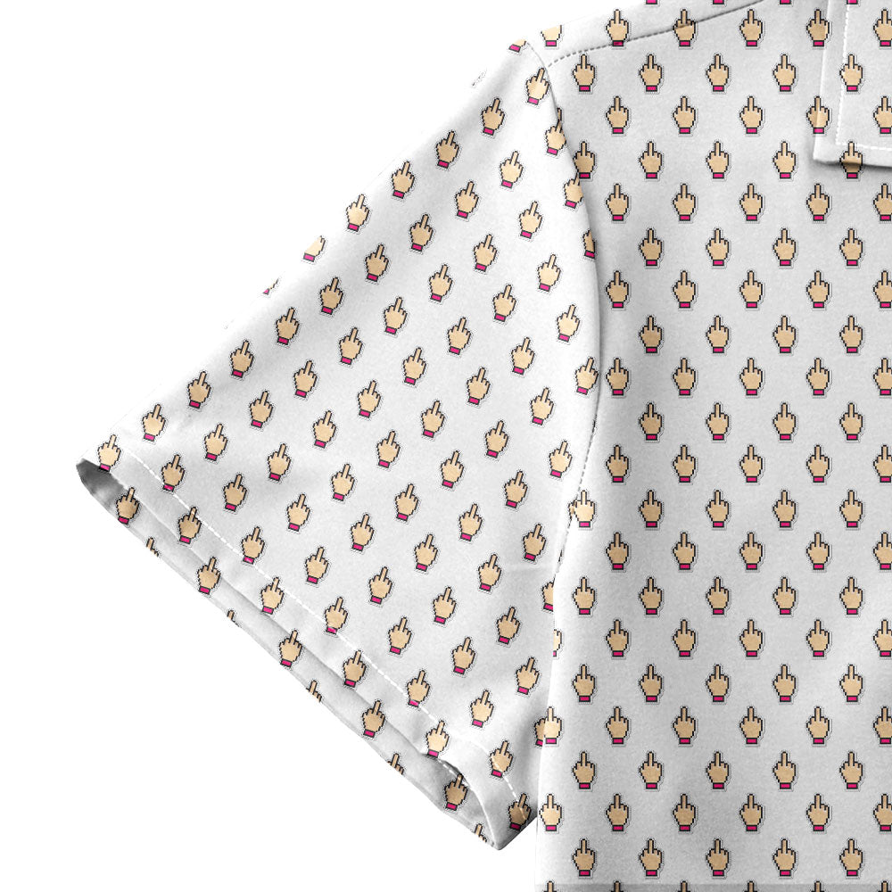 Friendly Hello - Funny Golf Hawaiian Shirt 