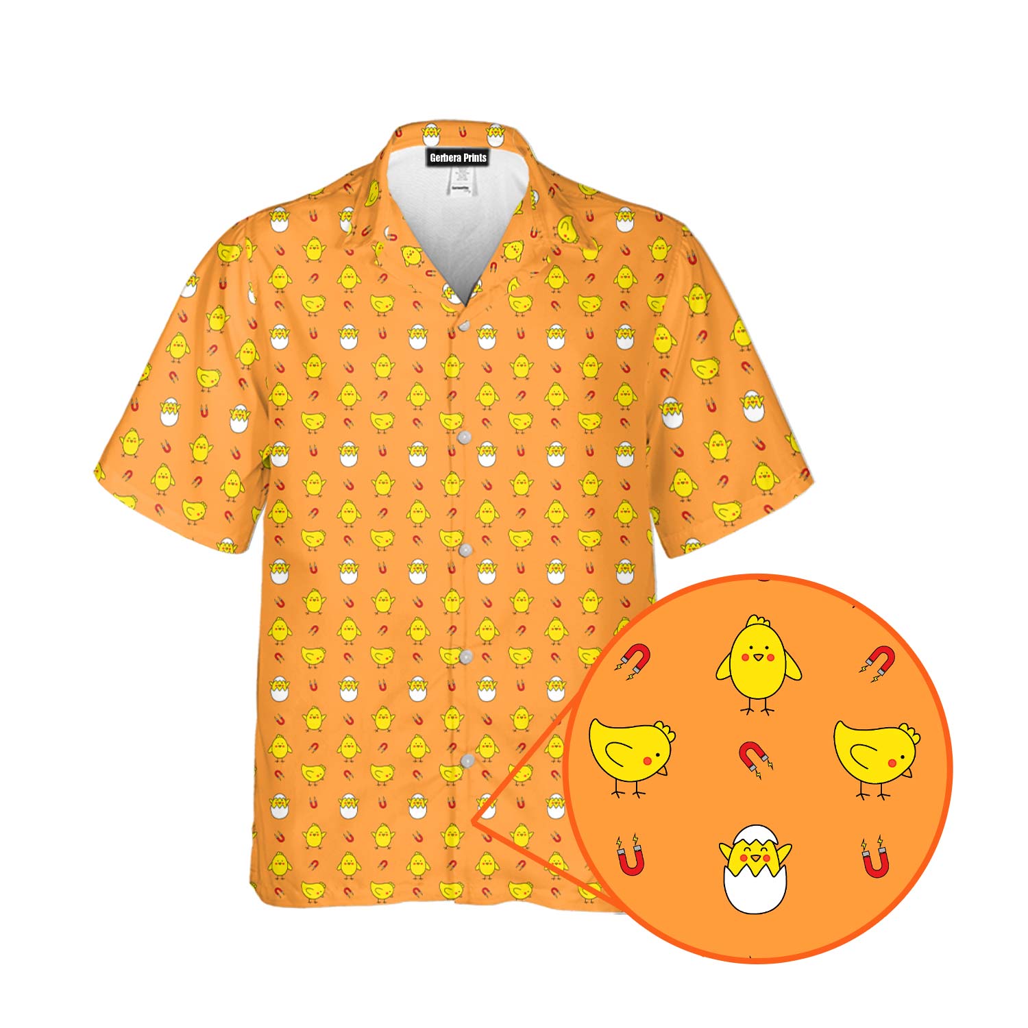 Chick Magnet - Funny Golf Hawaiian Shirt-Hawaiian Shirt-Gerbera Prints