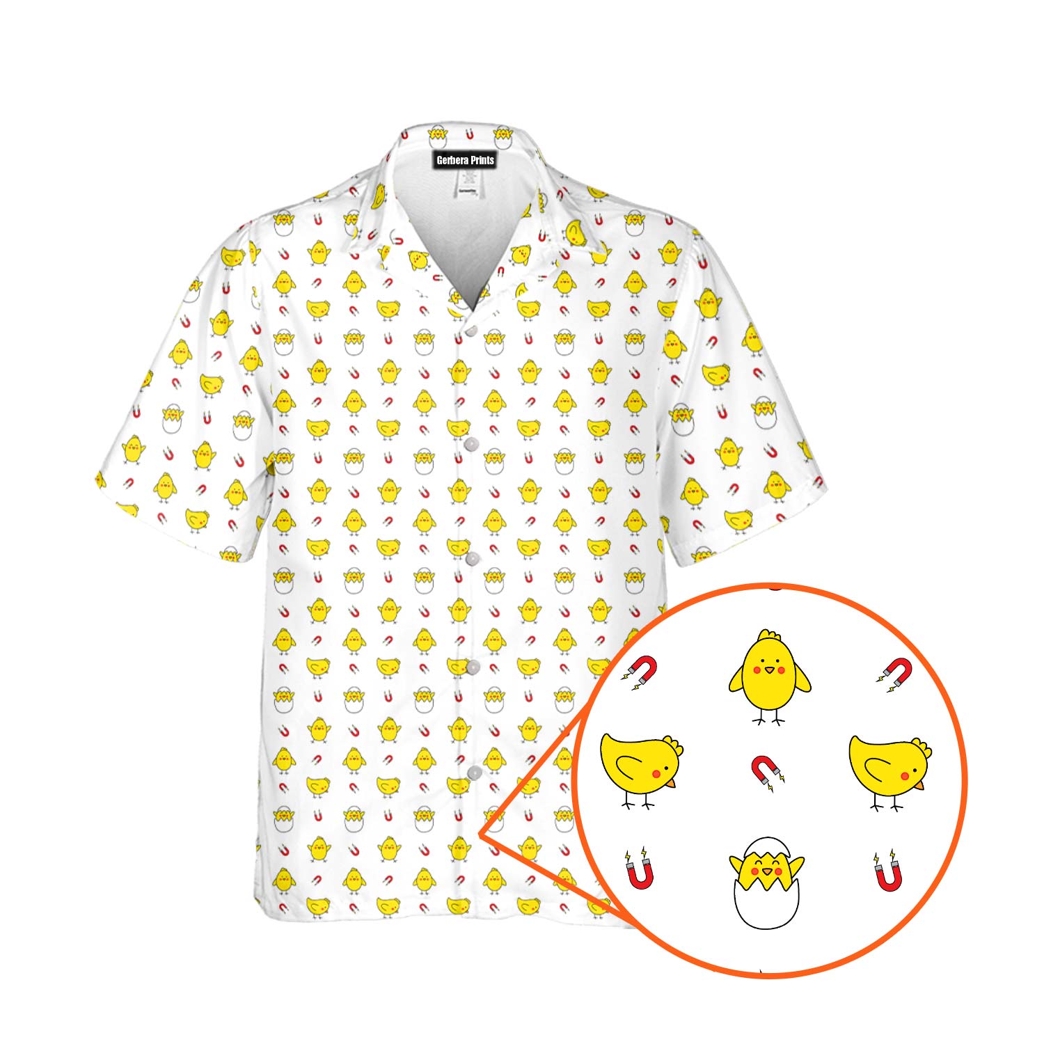Chick Magnet - Funny Golf Hawaiian Shirt-Hawaiian Shirt-Gerbera Prints