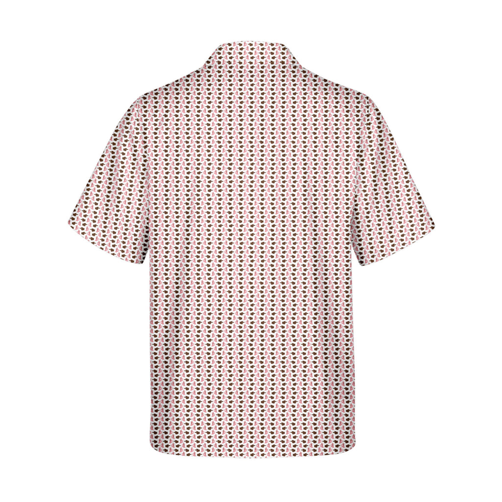 Hole In 1 - Golf Hawaiian Shirt-Hawaiian Shirt-Gerbera Prints