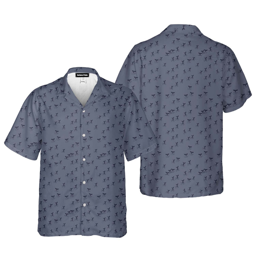 The Scattered Whales - Funny Golf Hawaiian Shirt-Hawaiian Shirt-Gerbera Prints