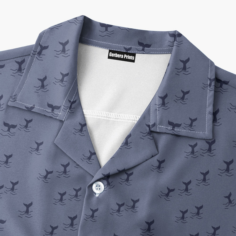 The Scattered Whales - Funny Golf Hawaiian Shirt-Hawaiian Shirt-Gerbera Prints