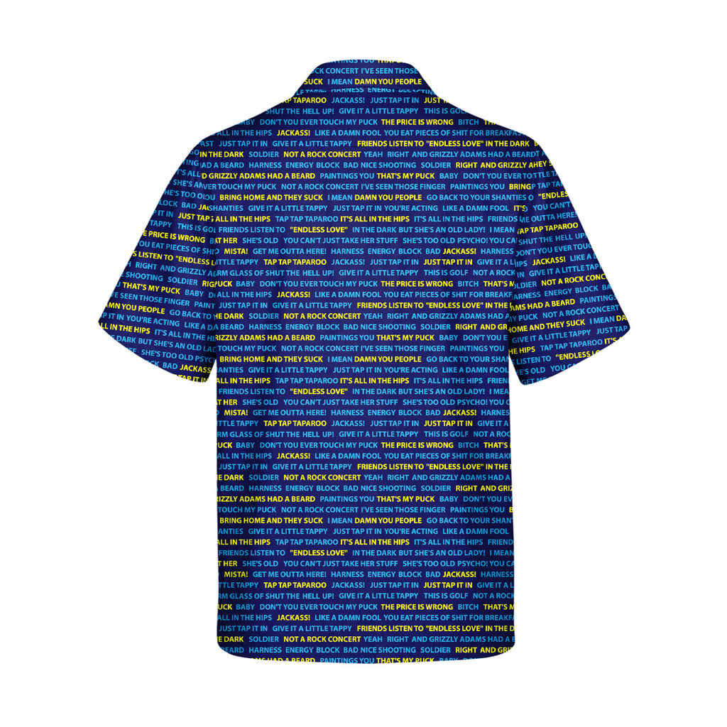 Happy Gilmore Just Tap It In - Funny Golf Hawaiian Shirt-Hawaiian Shirt-Gerbera Prints