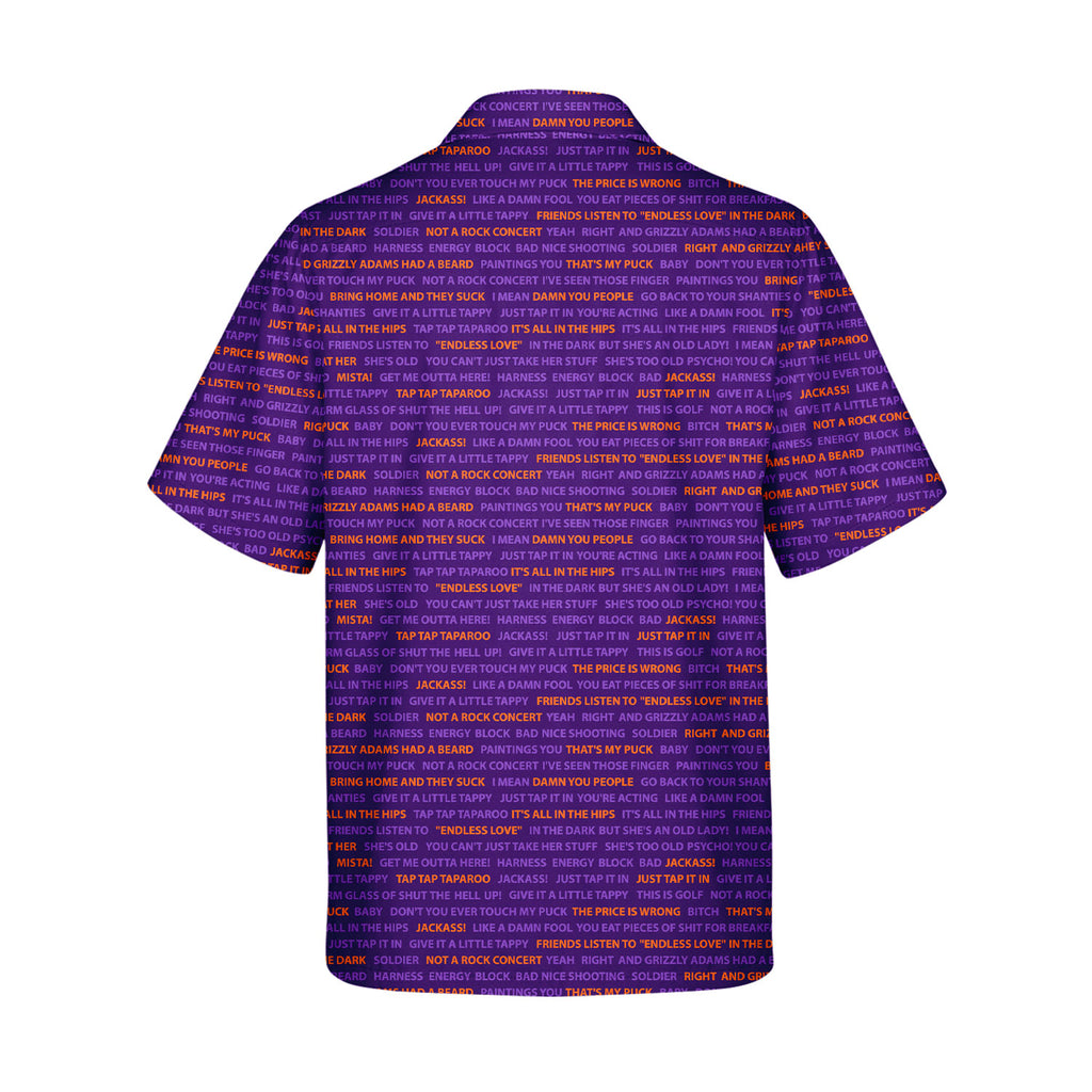 Happy Gilmore Just Tap It In - Funny Golf Hawaiian Shirt-Hawaiian Shirt-Gerbera Prints