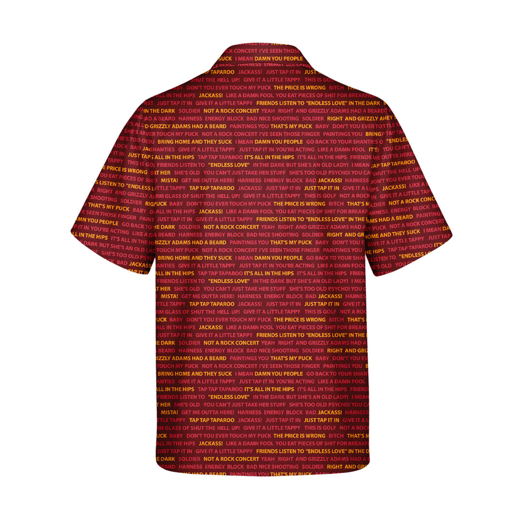 Happy Gilmore Just Tap It In - Funny Golf Hawaiian Shirt-Hawaiian Shirt-Gerbera Prints