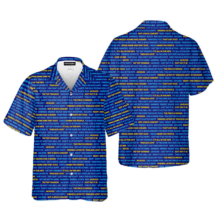 Happy Gilmore Just Tap It In - Funny Golf Hawaiian Shirt