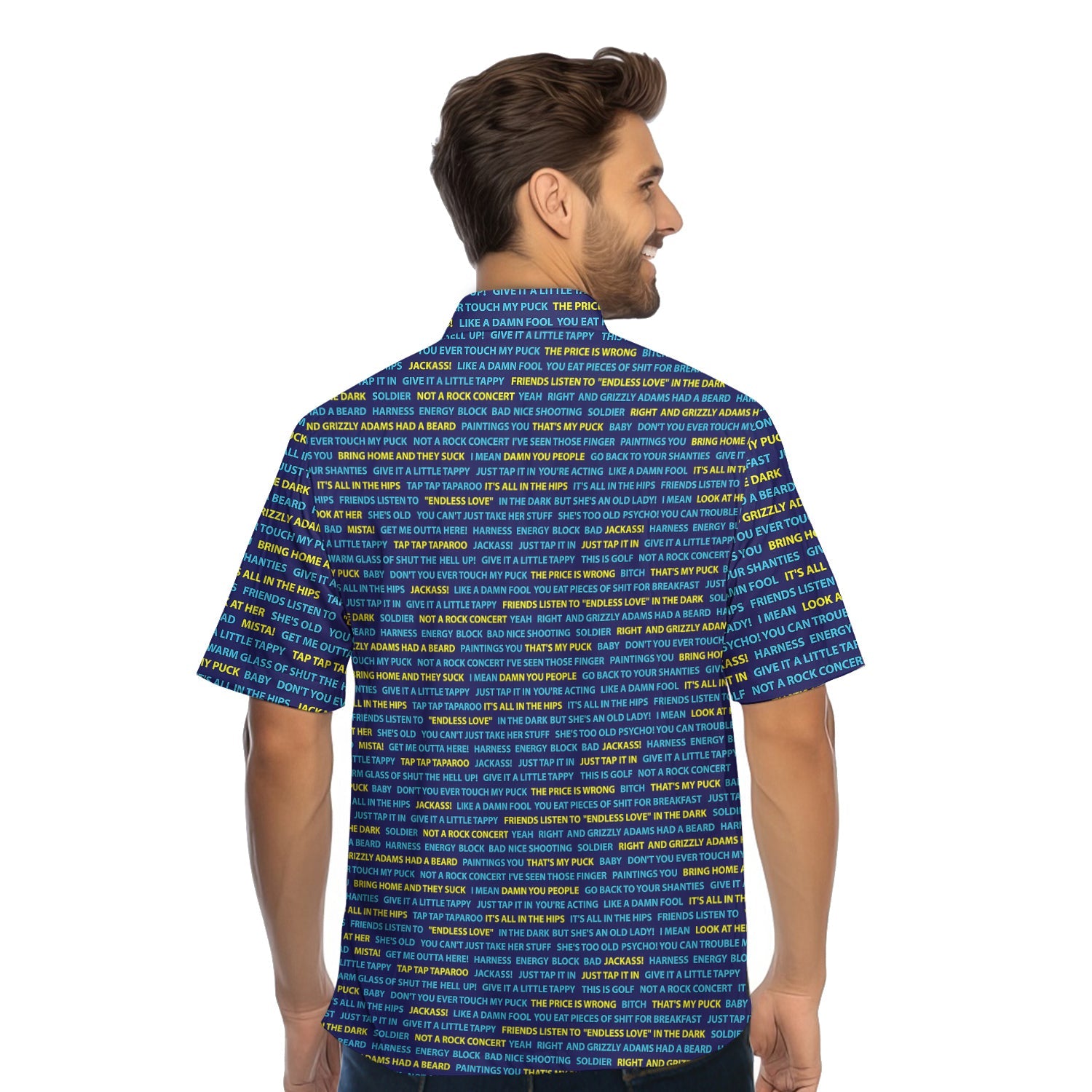 Happy Gilmore Just Tap It In - Funny Golf Hawaiian Shirt