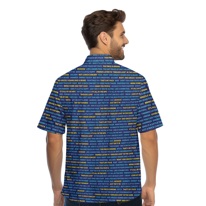 Happy Gilmore Just Tap It In - Funny Golf Hawaiian Shirt