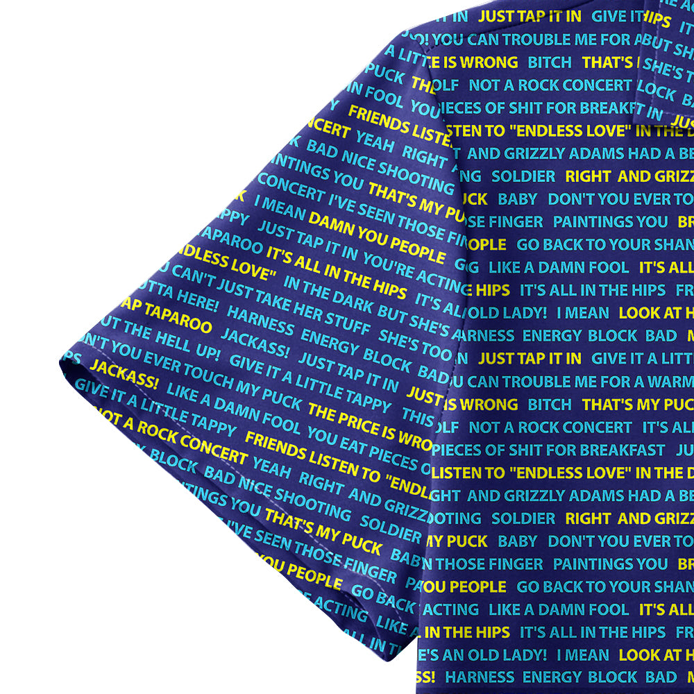 Happy Gilmore Just Tap It In - Funny Golf Hawaiian Shirt