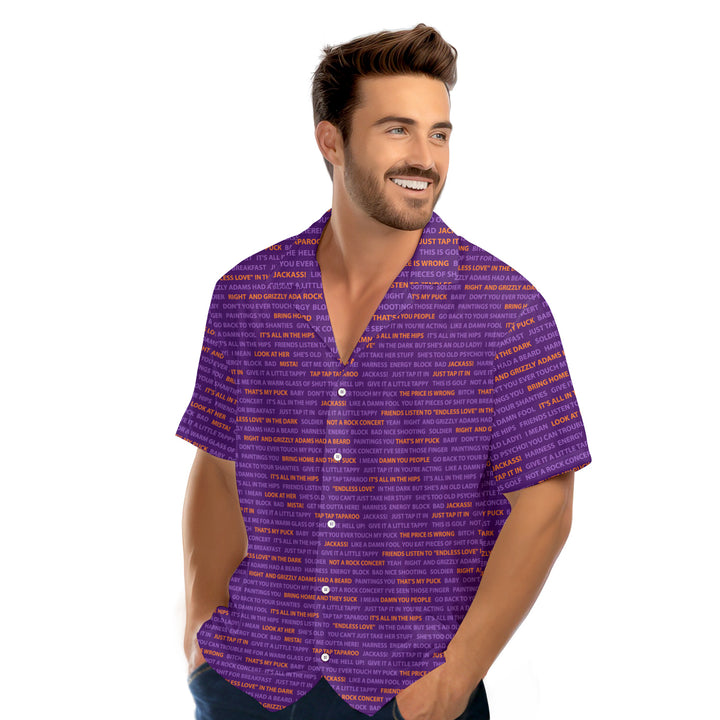 Happy Gilmore Just Tap It In - Funny Golf Hawaiian Shirt
