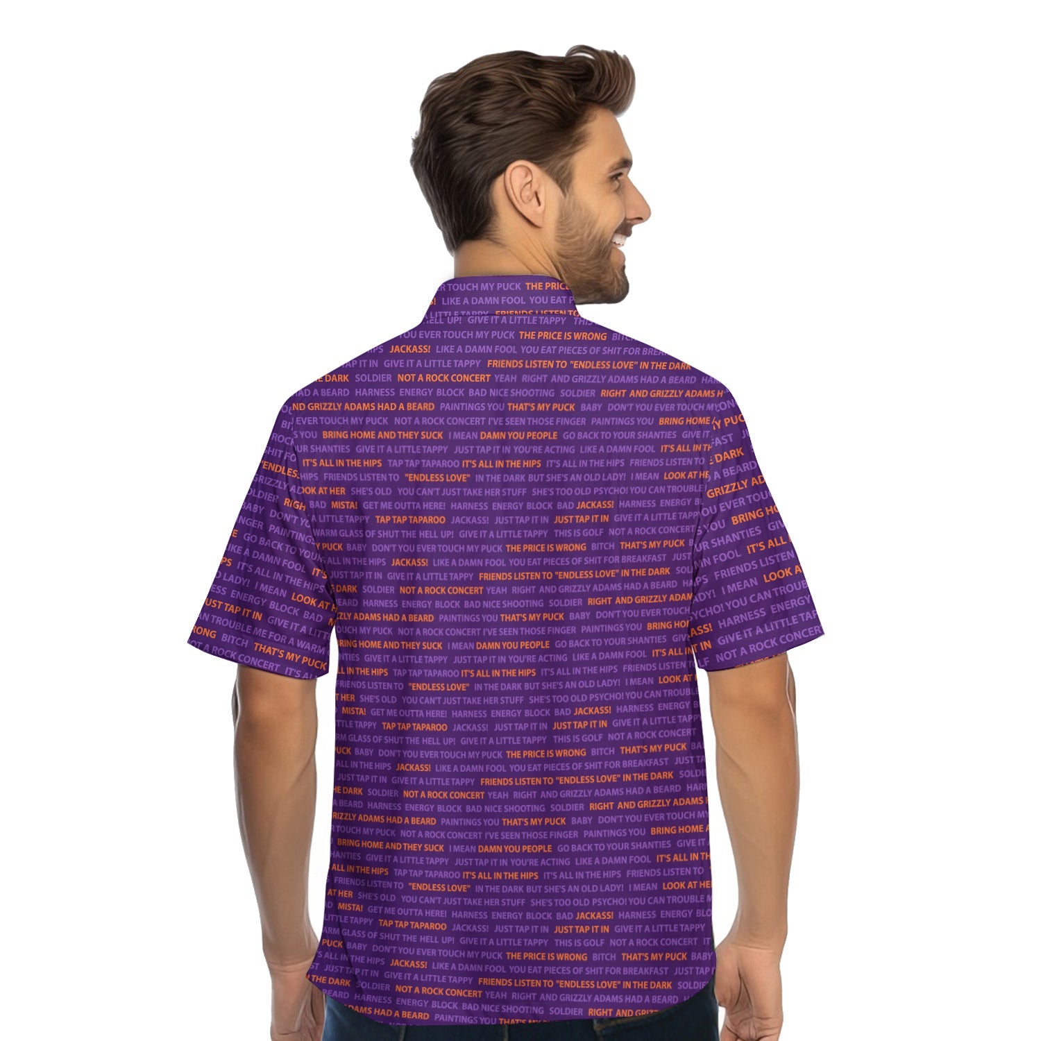 Happy Gilmore Just Tap It In - Funny Golf Hawaiian Shirt