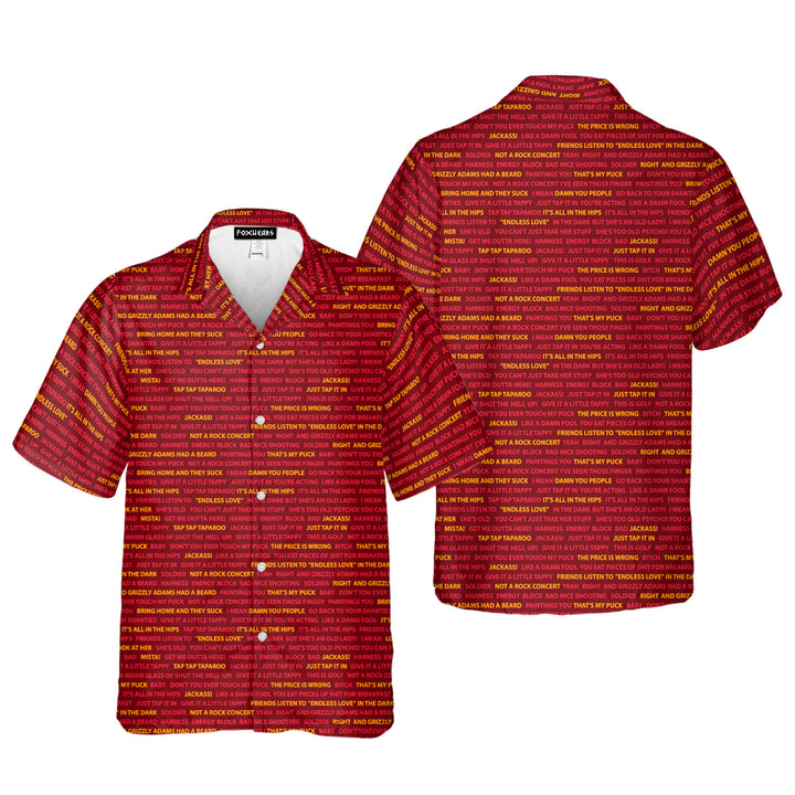 Happy Gilmore Just Tap It In - Funny Golf Hawaiian Shirt