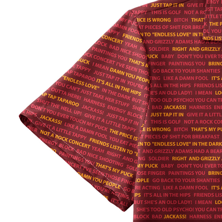 Happy Gilmore Just Tap It In - Funny Golf Hawaiian Shirt