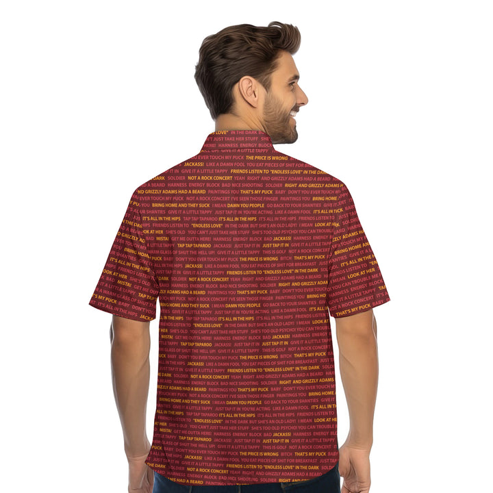 Happy Gilmore Just Tap It In - Funny Golf Hawaiian Shirt