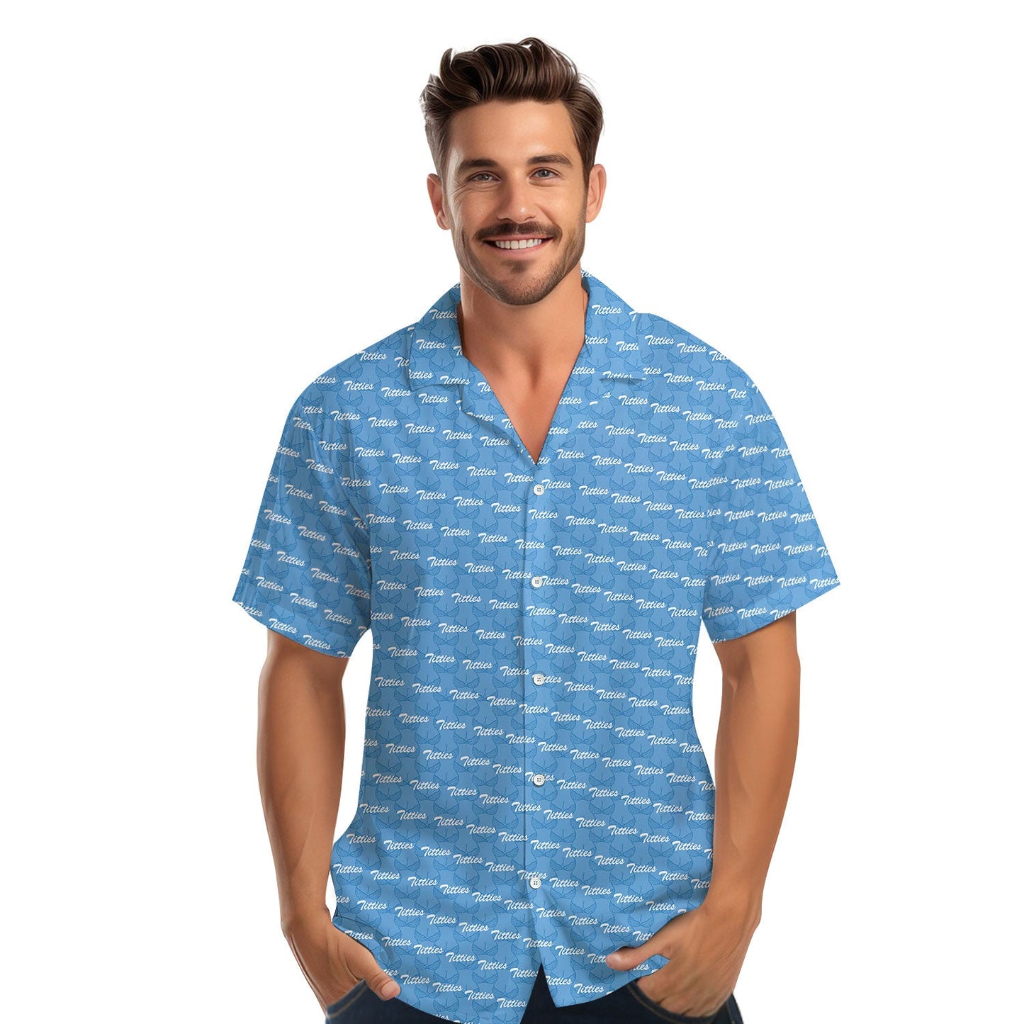 Bumper McGee - Funny Golf Hawaiian Shirt