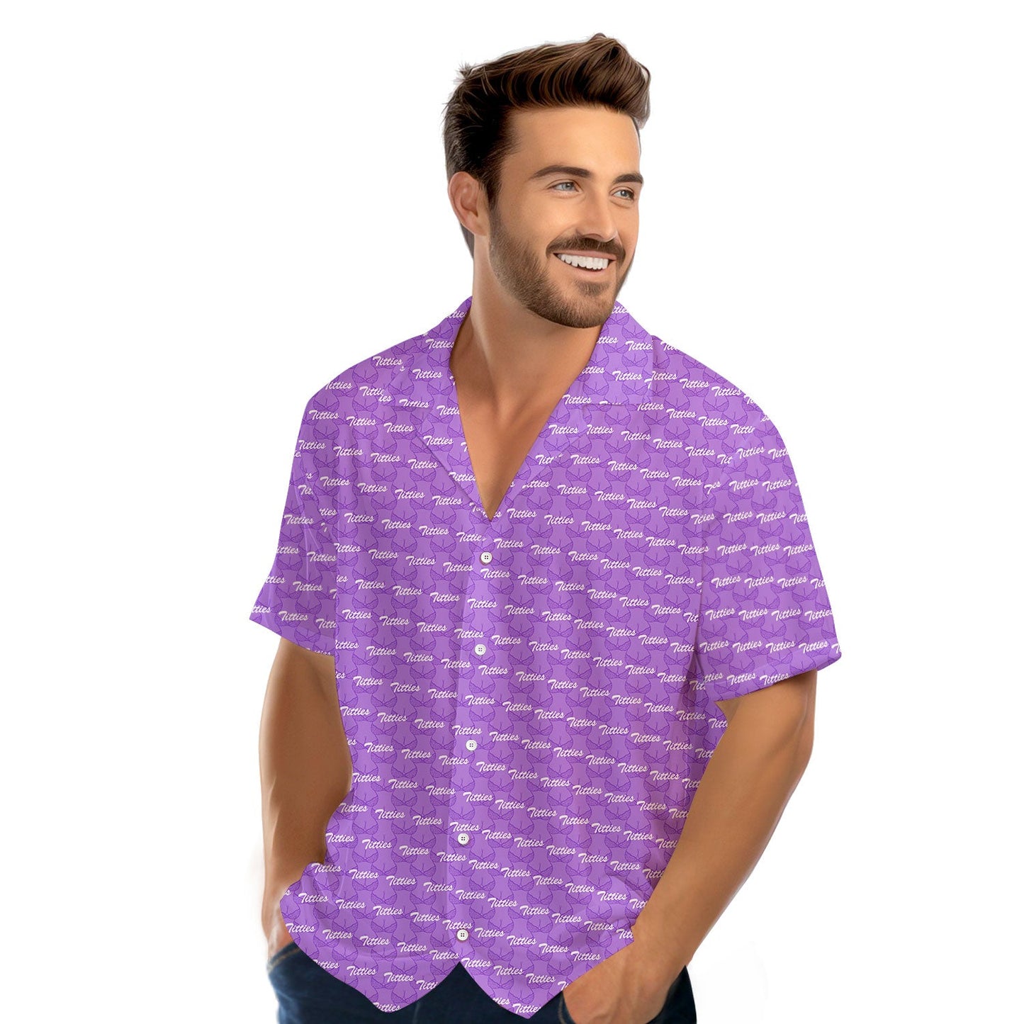 Bumper McGee - Funny Golf Hawaiian Shirt