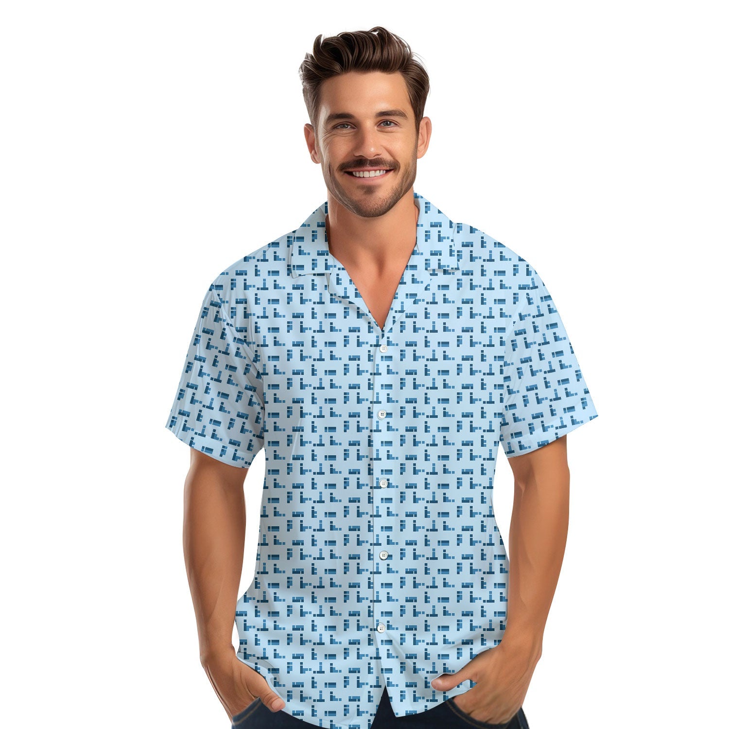 Puzzle Lovers - Funny Golf Hawaiian Shirt-Hawaiian Shirt-Gerbera Prints