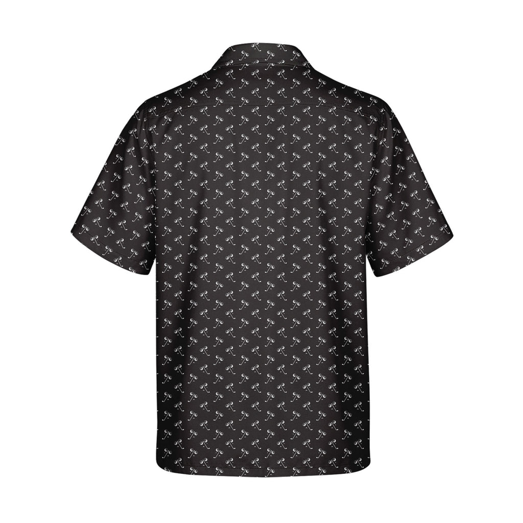 Ball & Wedge - Golf Hawaiian Shirt-Hawaiian Shirt-Gerbera Prints